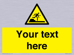 Custom warning Submerged step or steps